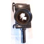 A Victorian Duntafil Patent coaching side lamp - lens cracked