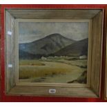 Arthur Muir: a framed 20th Century oil board, entitled "Highland Stream" - signed and inscribed