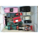 A small collection of die-cast toy cars - all un-boxed various condition