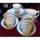 A Spode Provence pattern part tea service