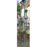 A 1920's-1930's Wayne hand crank petrol pump - No. 70765