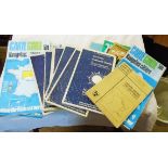 A quantity of navigational charts including six Stanfords, Carte Guides of France, etc.