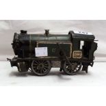 A vintage Hornby No. 1 Special 0-4-0 O gauge clockwork locomotive - a/f