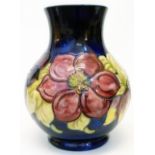 A 10" mid 20th Century Moorcroft anemone vase