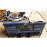 A 1950's Stratton & Co. Eddystone S740 commercial radio receiver with instruction book - sold with a