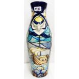 A 16 1/2" 1999 Moorcroft vase, Cathedral by Rachel Bishop, 40/100 - boxed