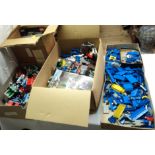 A collection of vintage Lego Space including instructions, part sets, some sealed boxes - sold