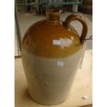 A two gallon cider flagon by Powell of Bristol