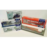 Four Corgi 1:50 scale model trucks, comprising CC11903 ERF EC Feldbinder Tanker - British Sugar,