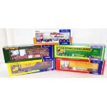 Five Corgi 1:50 scale model trucks, comprising 75605 Nigel Rice Transport Ltd., CC12505 Atkinson