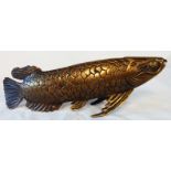 A brass fish