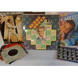 A small quantity of 33 and 45 records including Beatles, Elvis Presley, Glen Miller, etc.