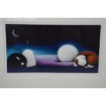 AFTER DOUG HYDE (BRITISH B.1972), 'The Nightwatchman', a limited edition colour print, No.384/495,