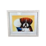 AFTER DOUG HYDE, (BRITISH B.1972 -), 'Me and Max', a limited edition print, No.60/195, signed and