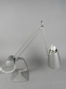 SIMPLUS SILVER DESK LAMP, by Hadrill Horstman on a counter balanced frame