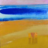 MARTIN DECENT (BRITISH, CONTEMPORARY), Perfect Day, beach scene, oil on box canvas, signed lower