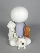DOUG HYDE (AMERICAN B.1946), a boxed cold cast porcelain sculpture limited edition figure group, '
