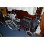 A Z-TEC AND AN ENIGMA FOLDING WHEELCHAIR (2)