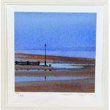 AFTER GED MITCHELL, 'LOWTIDE', a limited edition print 98/295, signed and numbered with certificate,