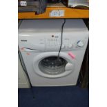 A HOOVER NEXTRA HNL 6126 WASHING MACHINE (buttons to front panel pushed through)