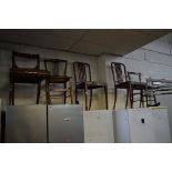 SIX VARIOUS CHAIRS