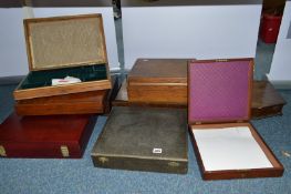 NINE MIXED CUTLERY BOXES