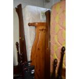MYERS 3' DIVAN BED and a pine 5' headboard (2)