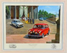 AFTER TONY SMITH, 'ITALIAN JOB - TO HAVE AND TO HOLD', a limited edition print 120/850, signed and