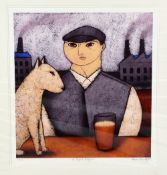 AFTER PAIN PROFFIT, 'AN ENGLISH PEDIGREE', a limited edition print 118/195, signed, titled and