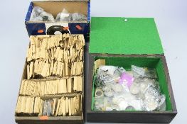 A BOX OF BRITISH COINAGE, to include coins from Victoria through to the 1990's, lots of silver
