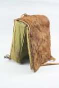 A GERMAN WWII ARMY TORNISTER BAG/BACKPACK, the bag measures approximately 35cm x 30cm x 14cm, the