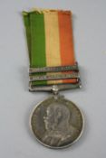 A KINGS SOUTH AFRICA MEDAL, 1901 and 1902 bars, correctly named to 2662 PTE A. Proctor, Royal