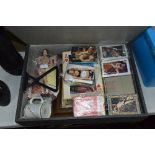 A QUANTITY OF VINTAGE EROTICA, mostly 1960s and 1970s, assorted packs of playing cards, postcards,