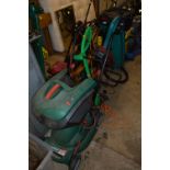 A QUALCAST ELECTRIC LAWN MOWER, and two strimmers (3)