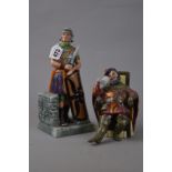 TWO ROYAL DOULTON FIGURES, 'The Centurion' HN2726 and 'The Foaming Quart' HN2162 (2)