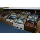 EIGHT BOXES OF BOOKS, including art related, annuals, general interest etc (8 boxes)