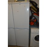 A TALL HOTPOINT FRIDGE FREEZER, height 174cm