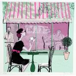 SAM WILSON, 'CAFE WINDOW', a limited edition print 4/195, signed, titled and numbered in pencil,