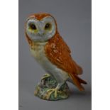 A BESWICK BARN OWL, No 1046A, first version, split tail feathers