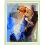 CHRISTINE COMYN, 'BEAUTY BEYOND', a limited edition print 58/495, signed and numbered in pen, with