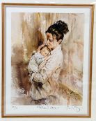 GORDON KING 'A MOTHERS LOVE', an artist proof 4/29, signed, titled and numbered with certificate,