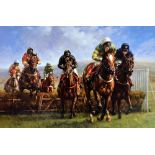 GRAHAM ISOM 'ISTABRAQ', a limited edition print 302/500, signed and numbered with certificate,