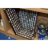 THREE DISPLAY STANDS OF VARIOUS THIMBLES