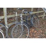 A VINTAGE BSA LADIES BIKE, and a vintage Philips ladies bike