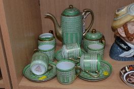 A FIFTEEN PIECE 'MIKADO' JAPANESE TEASET, (15)