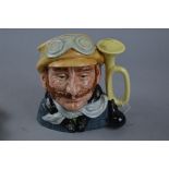 A ROYAL DOULTON CHARACTER JUG, 'Veteran Motorist', D6633