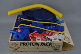 A BOXED KENNER THE REAL GHOSTBUSTER PROTON PACK PLAYSET, original 1980's set, appears complete and