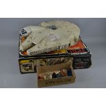 A BOXED KENNER STAR WARS RETURN OF THE JEDI MILLENIUM FALCON VEHICLE, missing several smaller items,