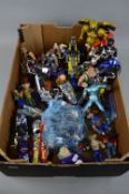 A QUANTITY OF UNBOXED AND ASSORTED PLAYWORN GALOOB BIKER MICE FROM MARS FIGURES AND ACCESSORIES,
