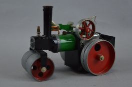 AN UNBOXED MAMOD LIVE STEAM ROLLER, No.SR1A, not tested, appears largely complete with burner,